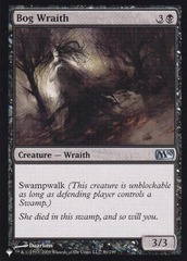 Bog Wraith - The List